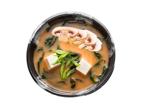Острый суп с грибами